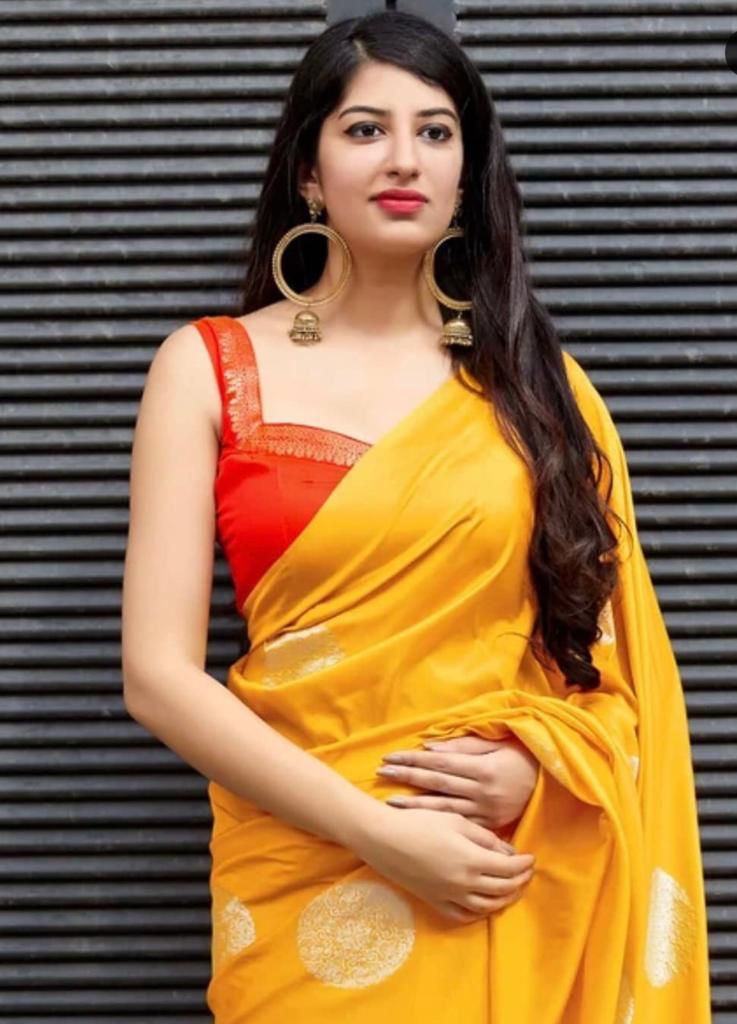 No Drama, Just Glam - Silk Saree with Extra Jacquard Detail-Minimum Qty -10 Pic