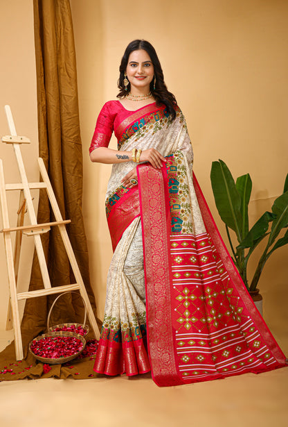 Runglory Classic Dola Silk Saree for Wedding