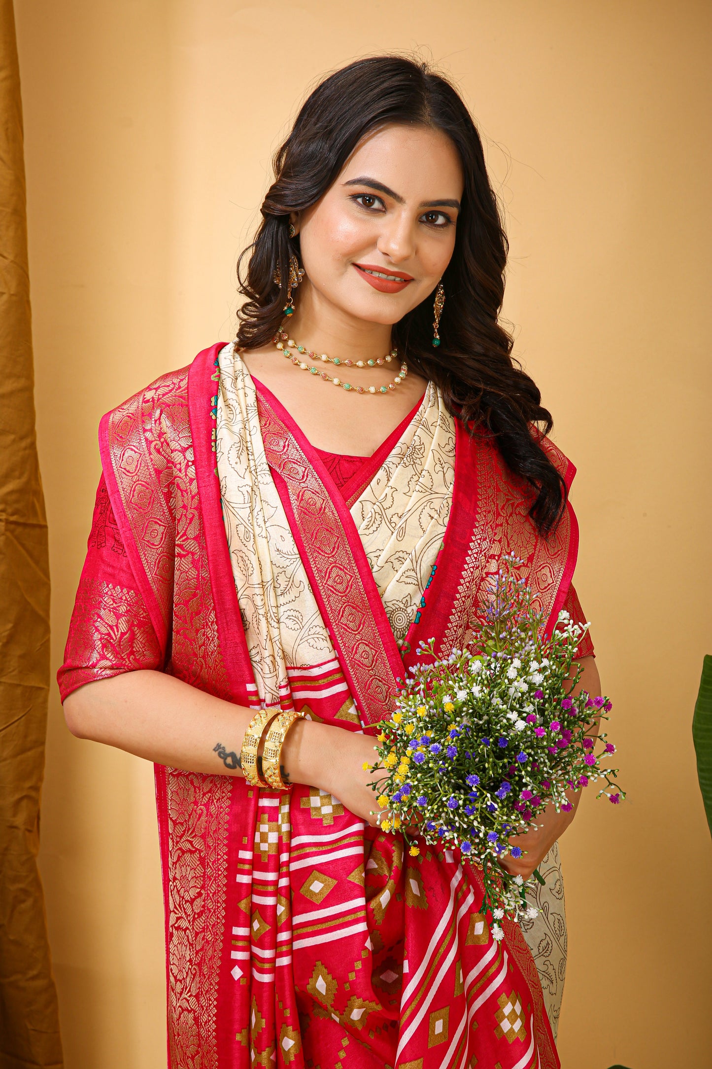 Runglory Classic Dola Silk Saree for Wedding