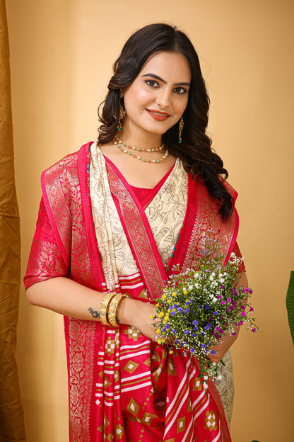 Runglory Classic Dola Silk Saree for Wedding