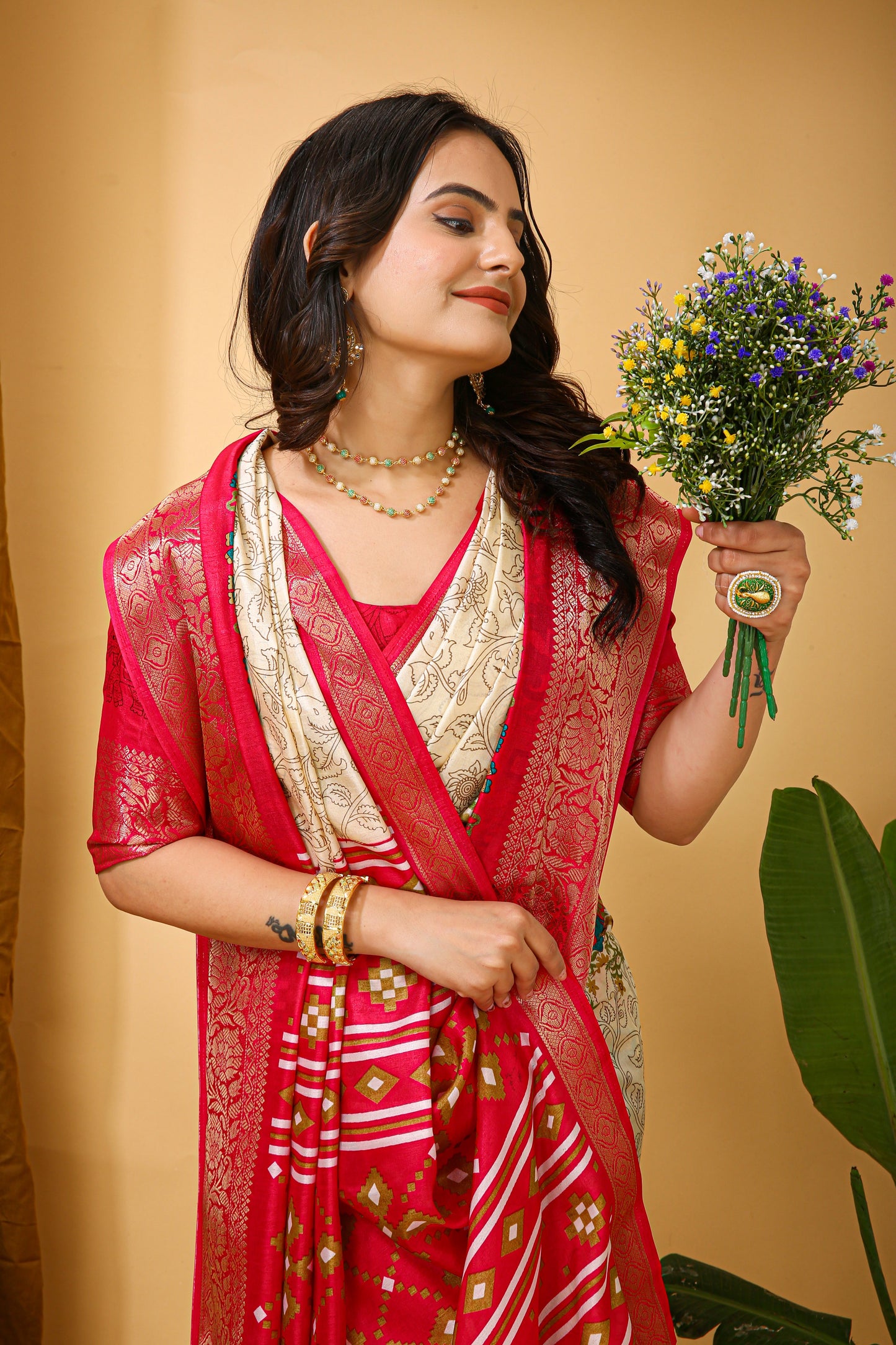 Runglory Classic Dola Silk Saree for Wedding