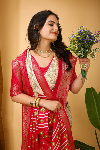 Runglory Classic Dola Silk Saree for Wedding