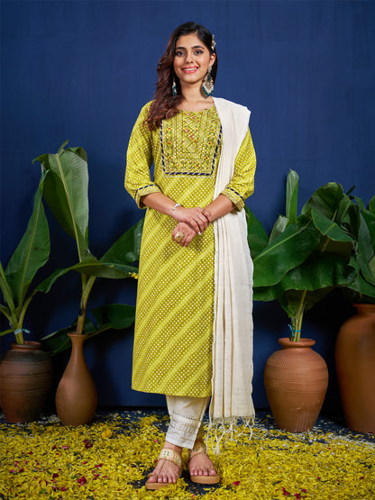Women’s Stitched Kurti Pant with Stylish Dupatta