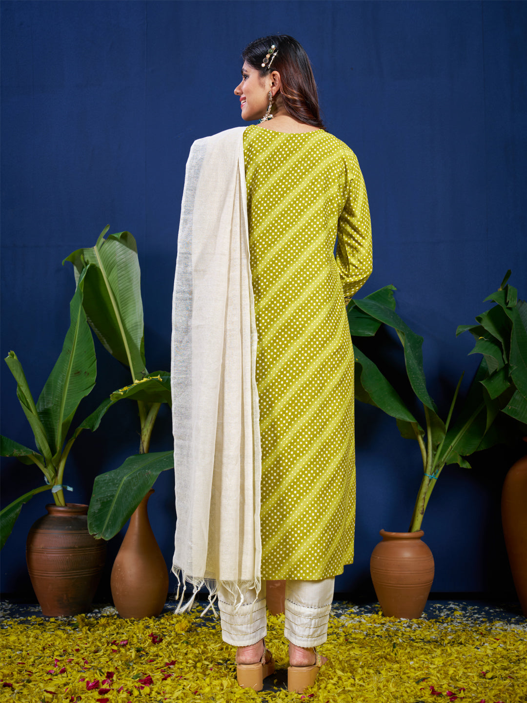 Women’s Stitched Kurti Pant with Stylish Dupatta