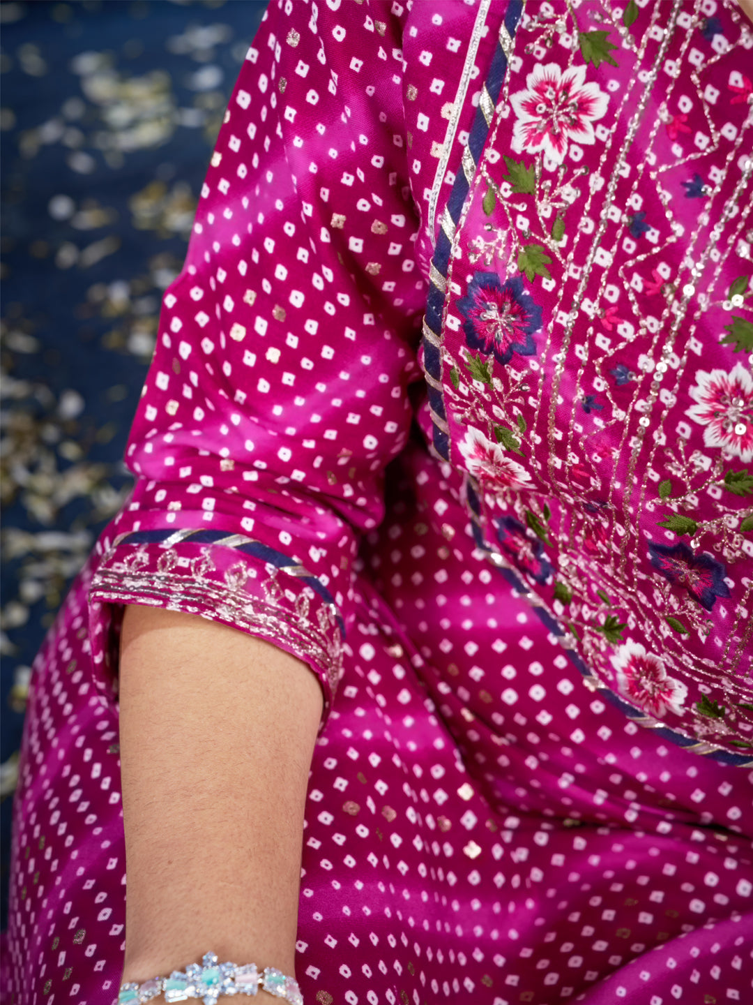 Kurti Pant Dupatta Set - Fully Stitched And Fancy Look