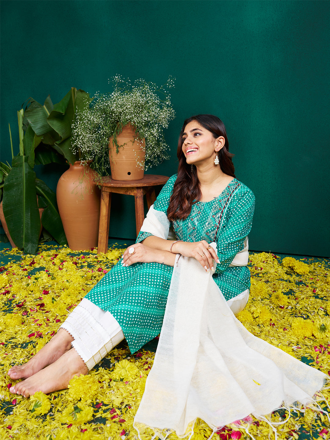 Ready to Wear Kurti Set with Fancy Dupatta for Women