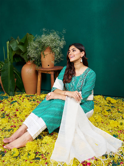 Ready to Wear Kurti Set with Fancy Dupatta for Women