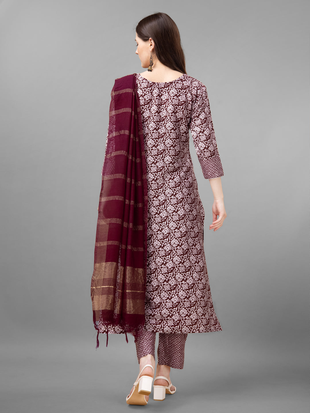 Function-Ready Kurti Pant with Gorgeous Dupatta