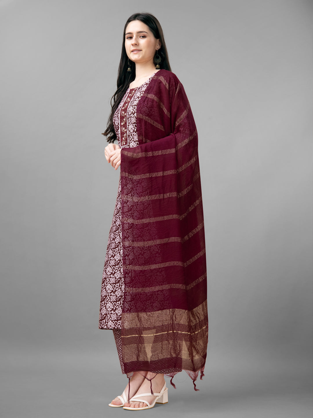 Function-Ready Kurti Pant with Gorgeous Dupatta
