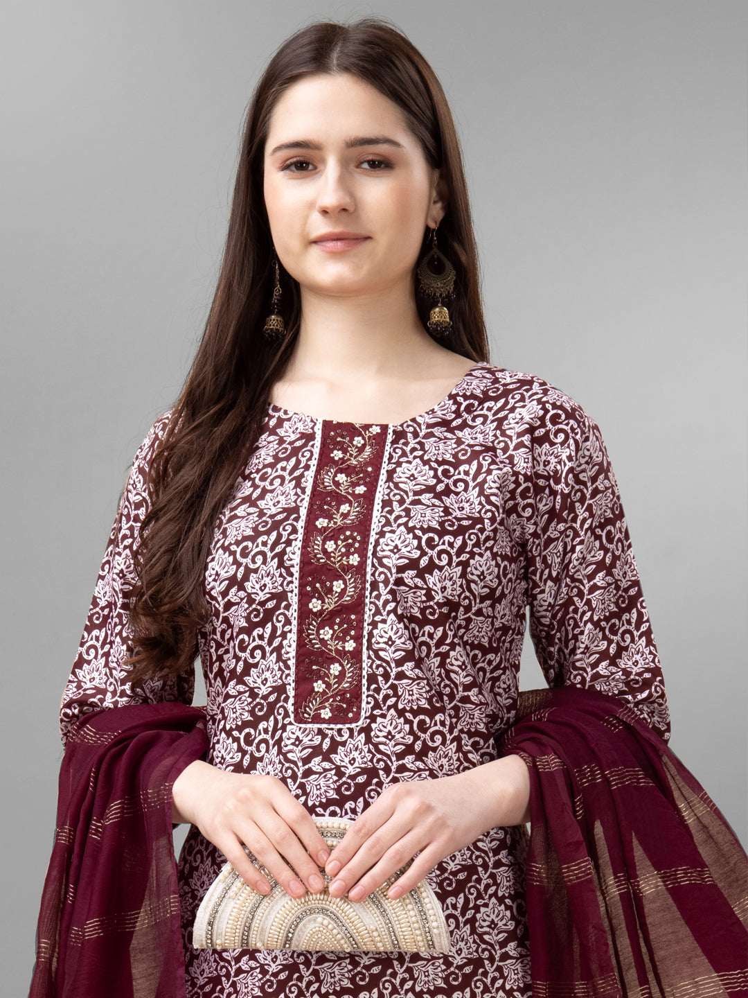 Function-Ready Kurti Pant with Gorgeous Dupatta