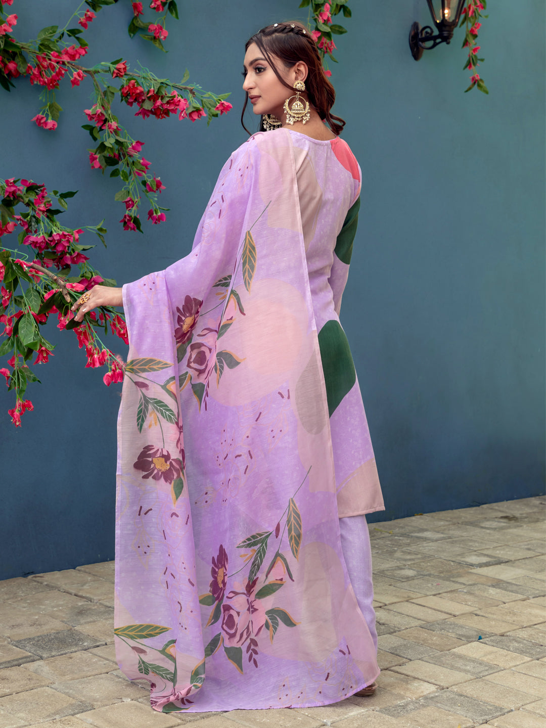 Chic Kurti Set for Women - Stylish Pant And Fancy Dupatta