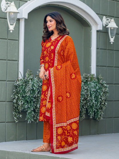 Latest Festive Kurti Set | Cotton Fabric | Stylish And Comfortable