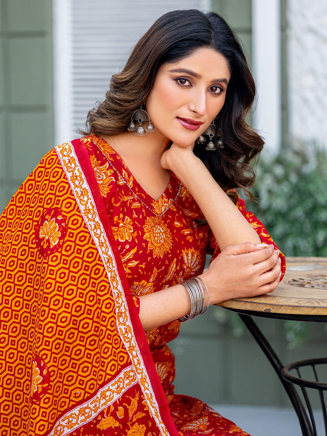 Latest Festive Kurti Set | Cotton Fabric | Stylish And Comfortable
