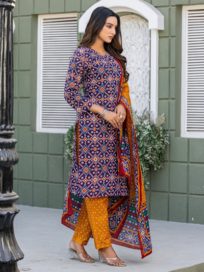 Vibrant Festive Wear Kurti Set | Cotton Comfort | Stylish Design