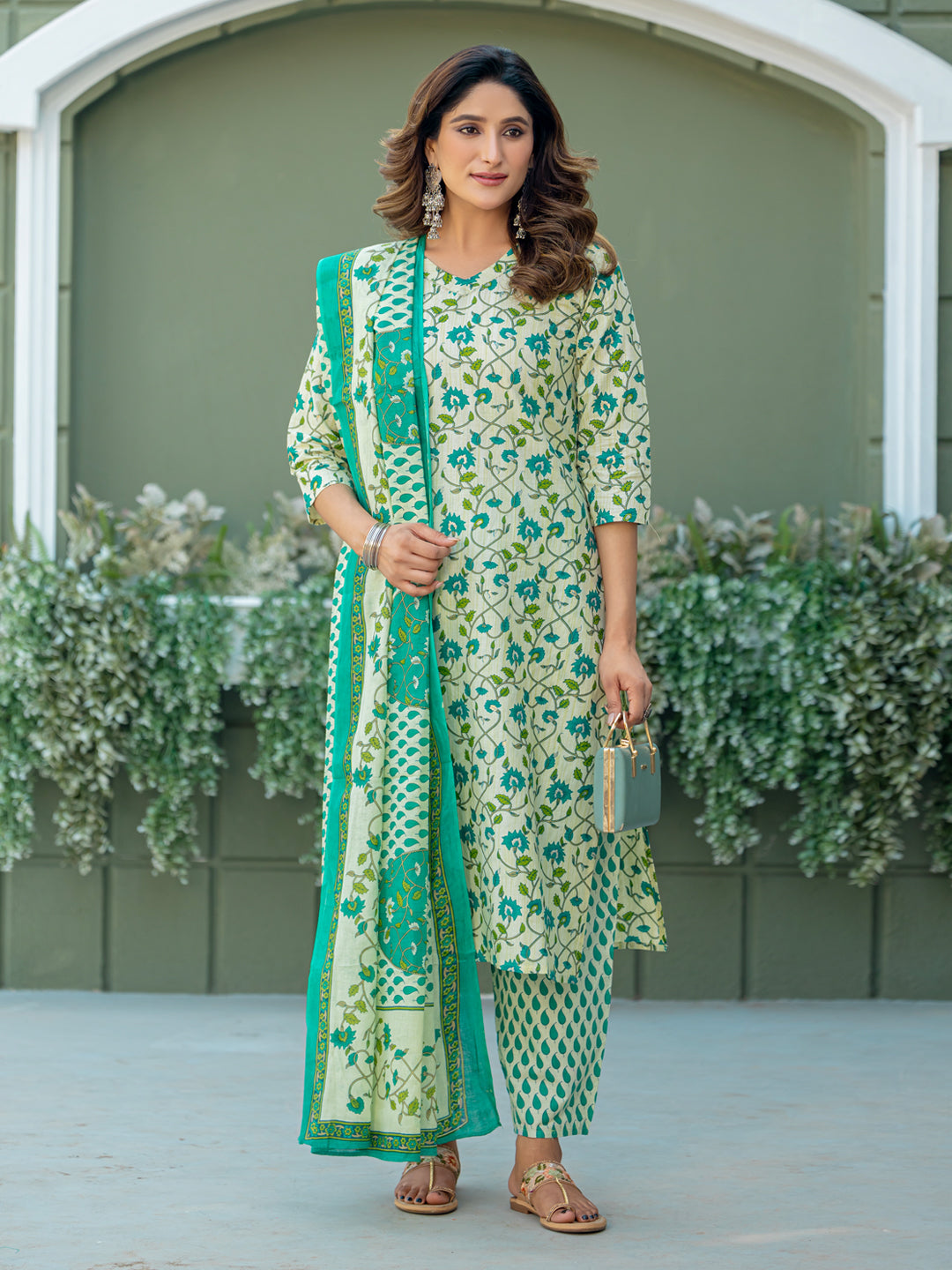 Soft Cotton Kurti Set | Latest Festive Fashion | All Sizes Available
