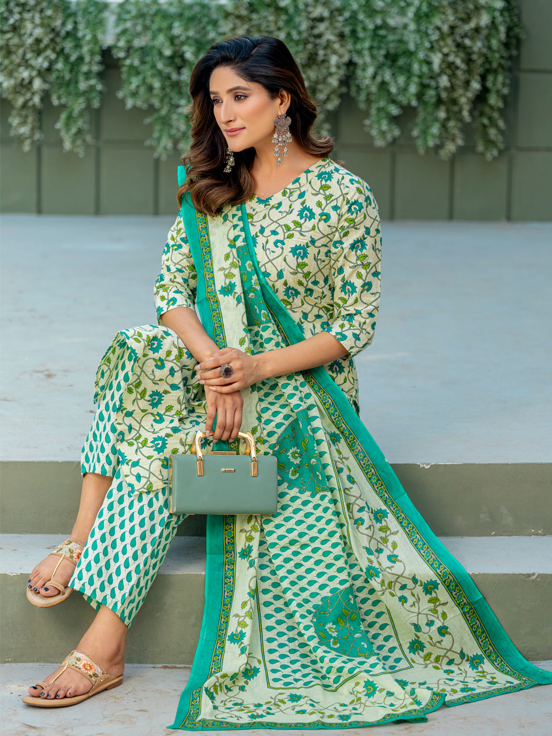 Soft Cotton Kurti Set | Latest Festive Fashion | All Sizes Available