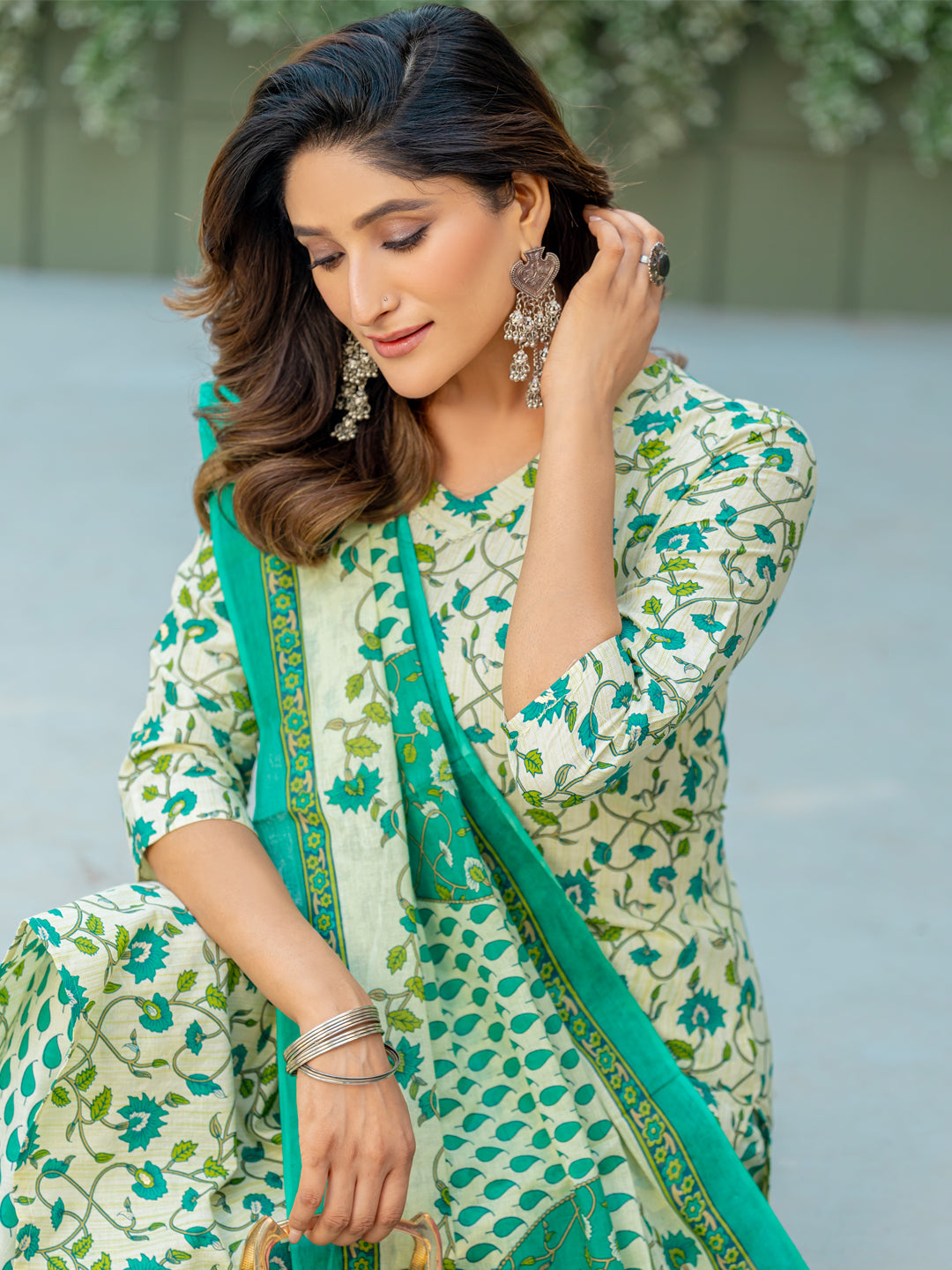 Soft Cotton Kurti Set | Latest Festive Fashion | All Sizes Available
