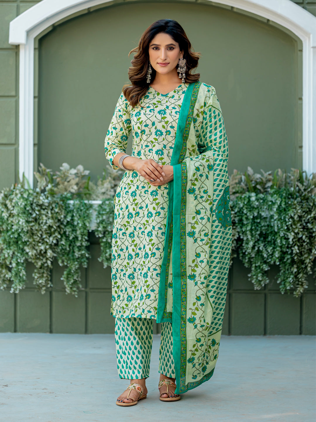 Soft Cotton Kurti Set | Latest Festive Fashion | All Sizes Available