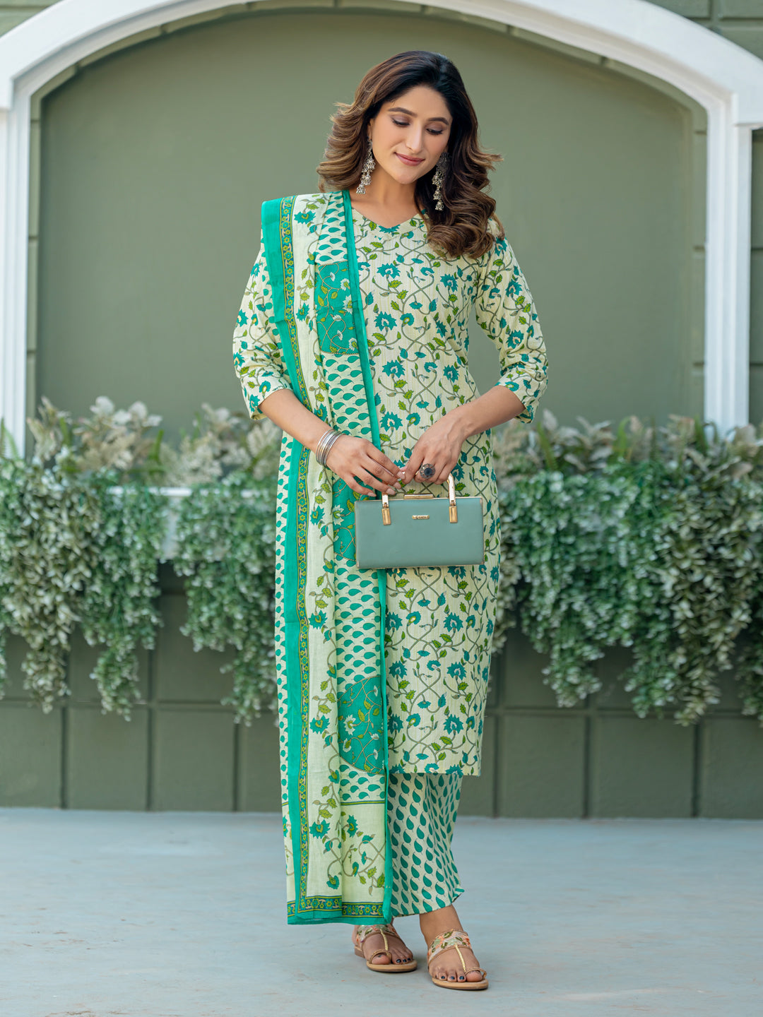 Soft Cotton Kurti Set | Latest Festive Fashion | All Sizes Available