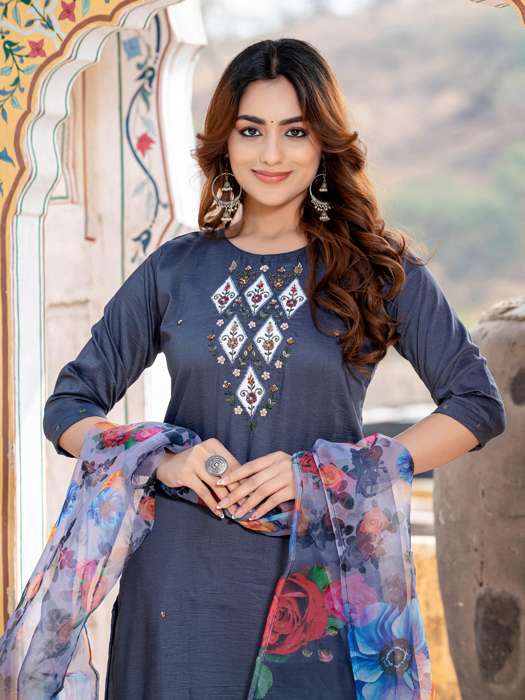 Festival Ready Cotton Kurti Suit Set | Stylish and Breathable