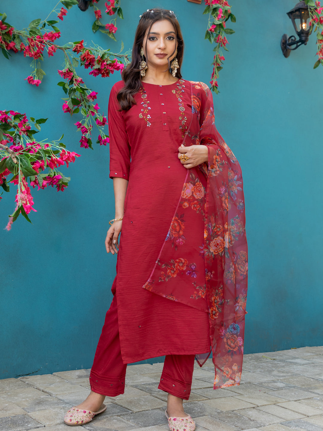Cotton Kurti Suit Set for Women | Trendy Prints | Festive Wear