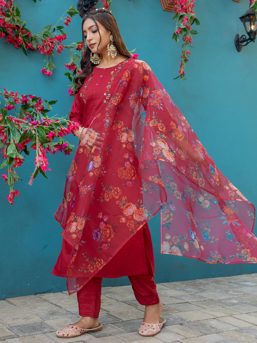 Cotton Kurti Suit Set for Women | Trendy Prints | Festive Wear