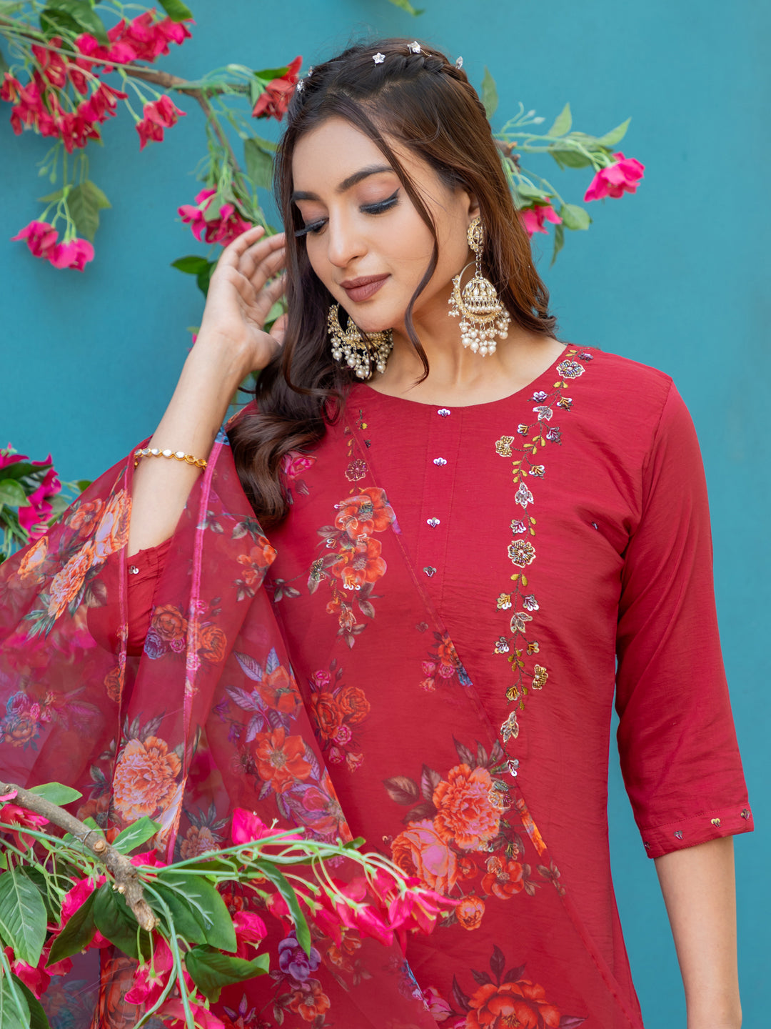 Cotton Kurti Suit Set for Women | Trendy Prints | Festive Wear