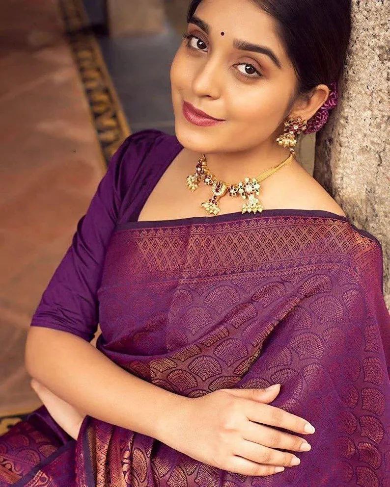 Luxe Layers: Jacquard Border Silk Saree for the Fashion-Forward-Minimum Qty -10 Pic