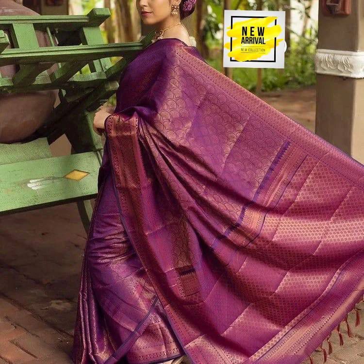 Luxe Layers: Jacquard Border Silk Saree for the Fashion-Forward-Minimum Qty -10 Pic