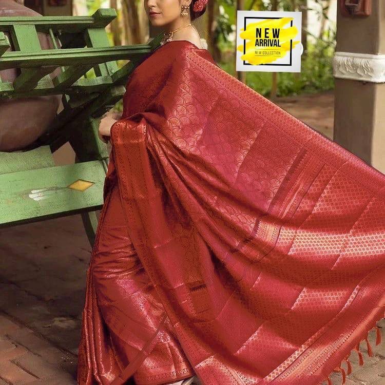 Luxe Layers: Jacquard Border Silk Saree for the Fashion-Forward-Minimum Qty -10 Pic