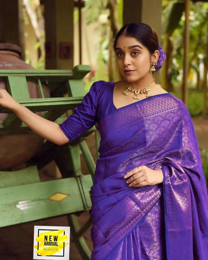 Luxe Layers: Jacquard Border Silk Saree for the Fashion-Forward-Minimum Qty -10 Pic