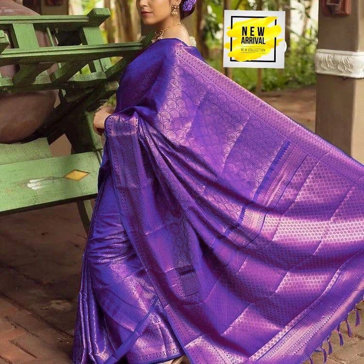 Luxe Layers: Jacquard Border Silk Saree for the Fashion-Forward-Minimum Qty -10 Pic