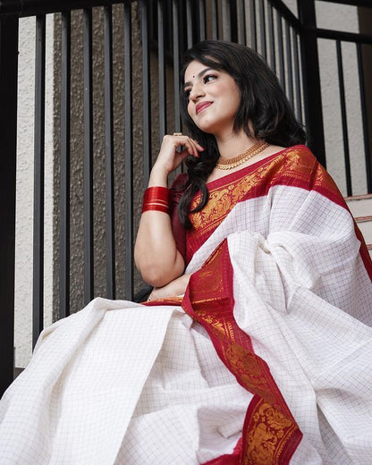 Slay in Style: Gen-Z Silk Saree with Luxe Jacquard Border-Minimum Qty -10 Pic