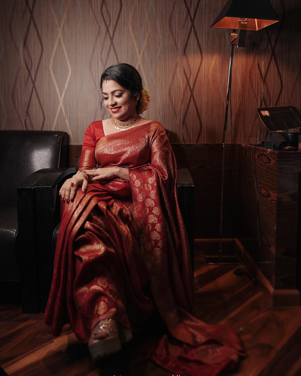 Vibe Check: Jacquard Border Silk Saree with Luxe Feels-Minimum Qty -10 Pic