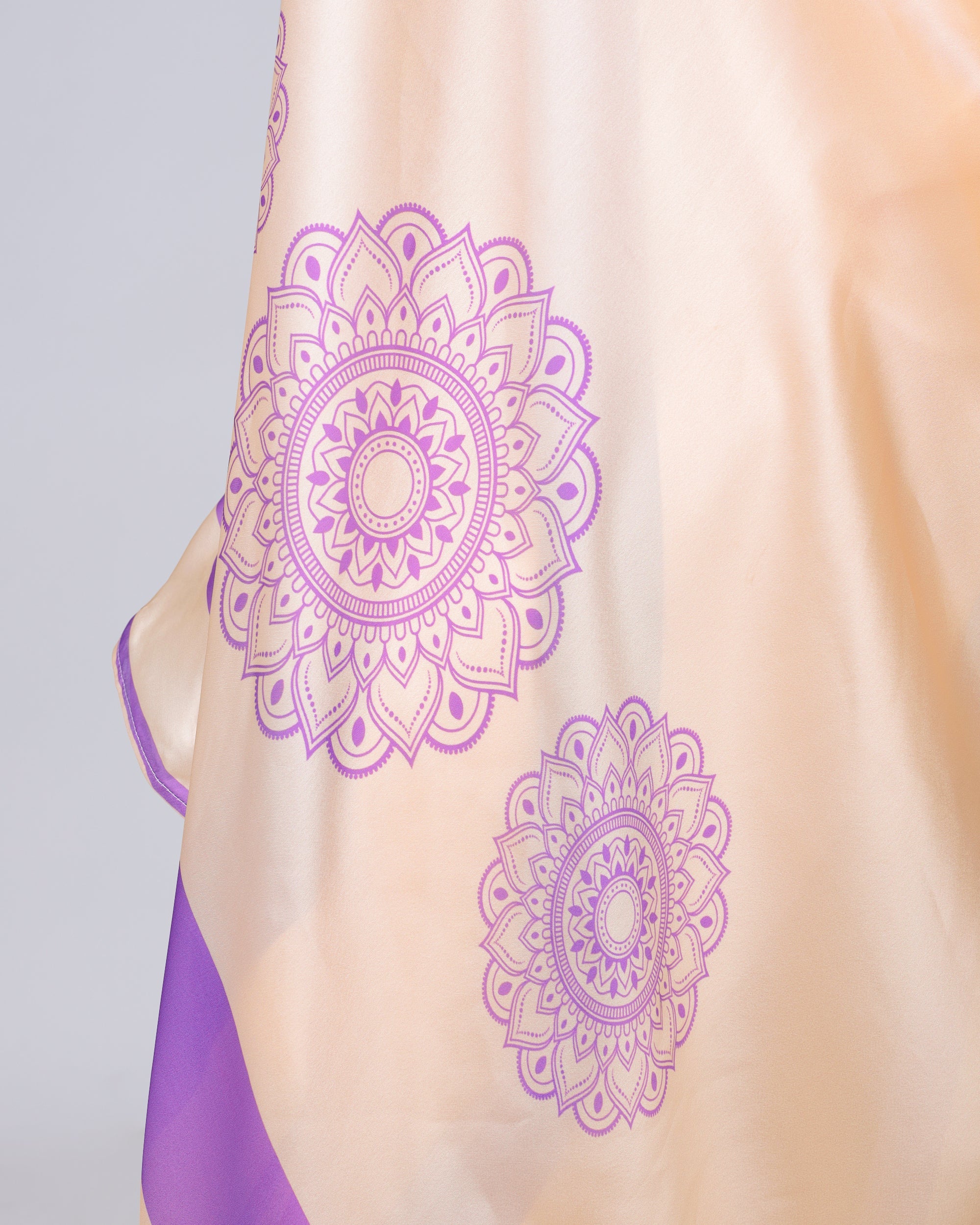 Exclusive Trendy Freehand Mandala Saree
